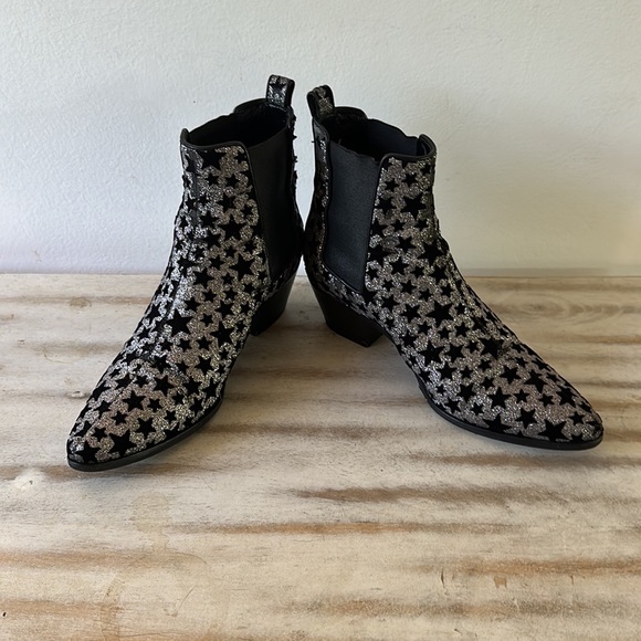 Saint Laurent glitter star boots - read whole description ‼️SALE SALE SA… - Picture 2 of 13